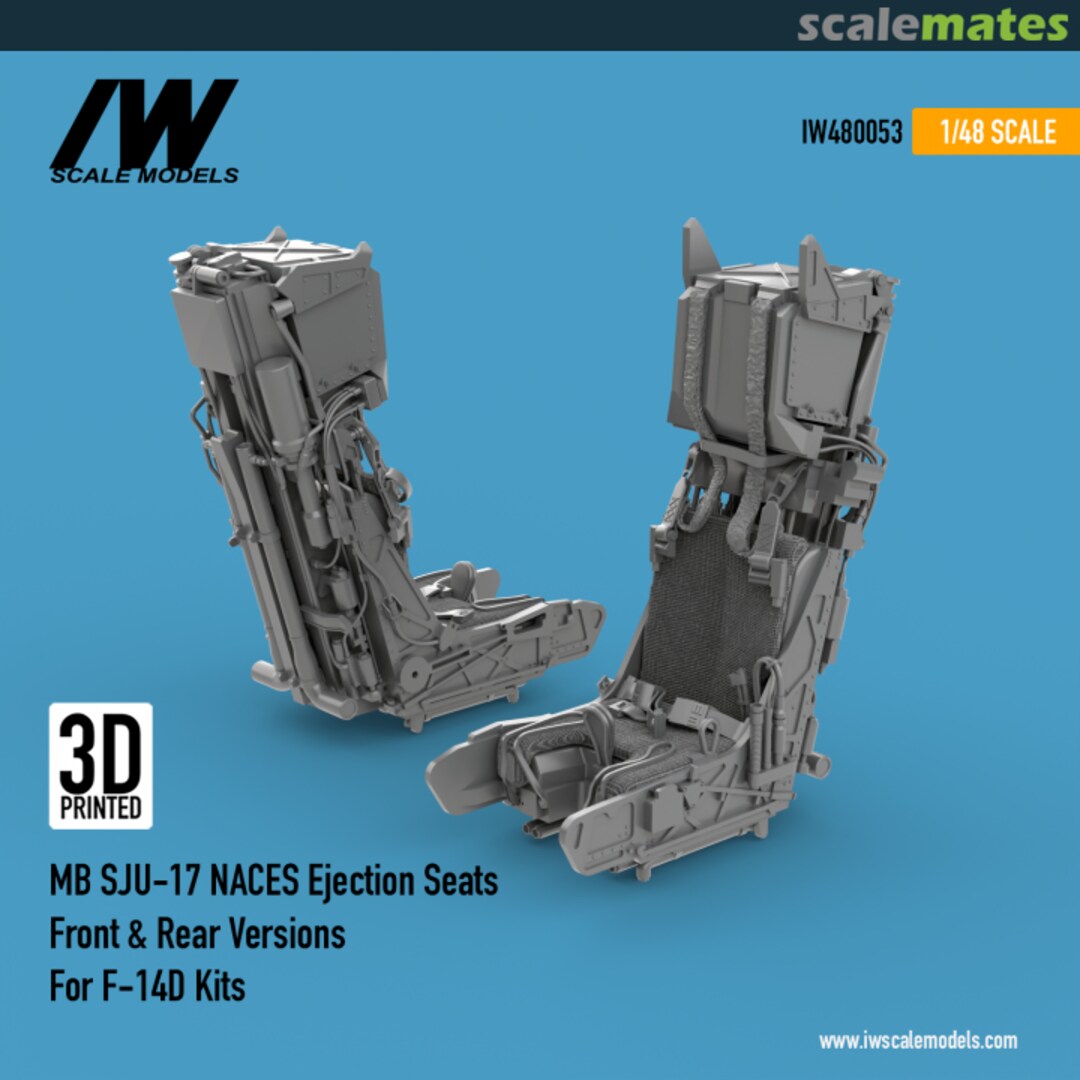 Boxart F-14D MB SJU-17 NACES Ejection Seats IW480053 IW Scale Models