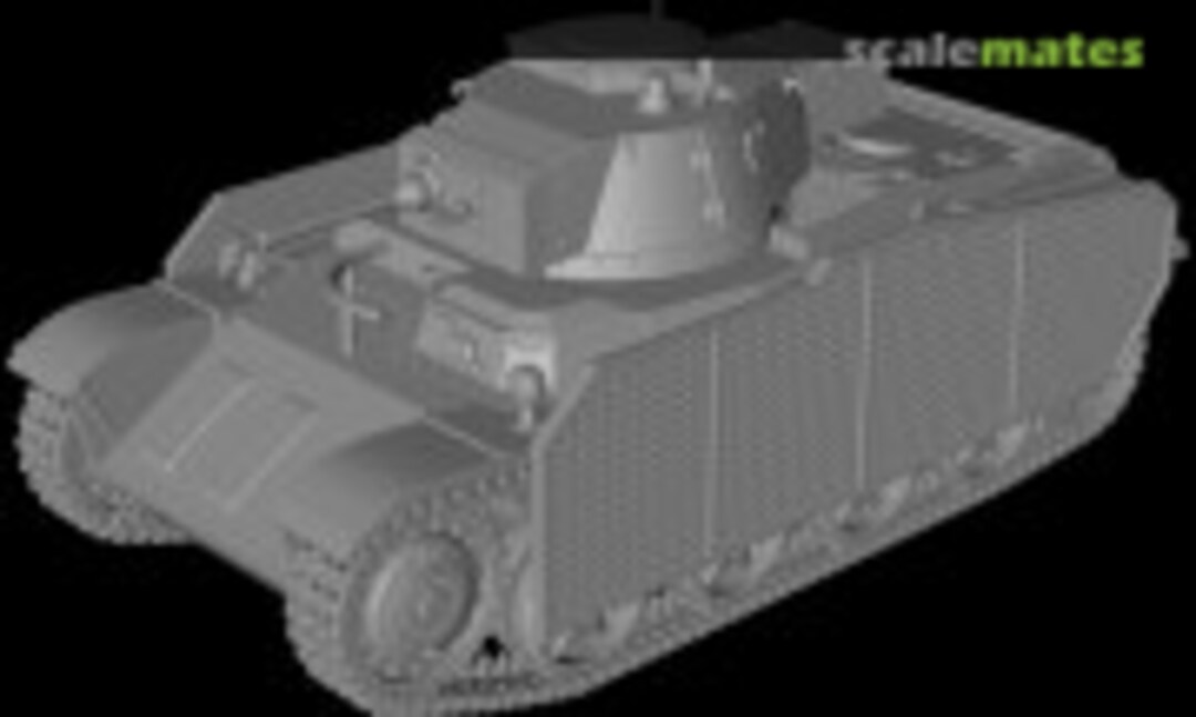 1:48 Light tank 42M Toldi II (B20) - with side skirts / closed hatch (EMP3d 72012936-48)