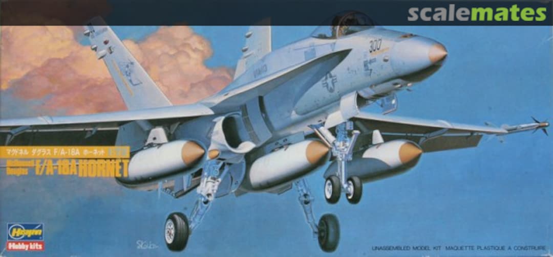 Boxart McDonnell Douglas F/A-18A Hornet 810 Hasegawa Boxart McDonnell Douglas F/A-18A Hornet 810 Hasegawa