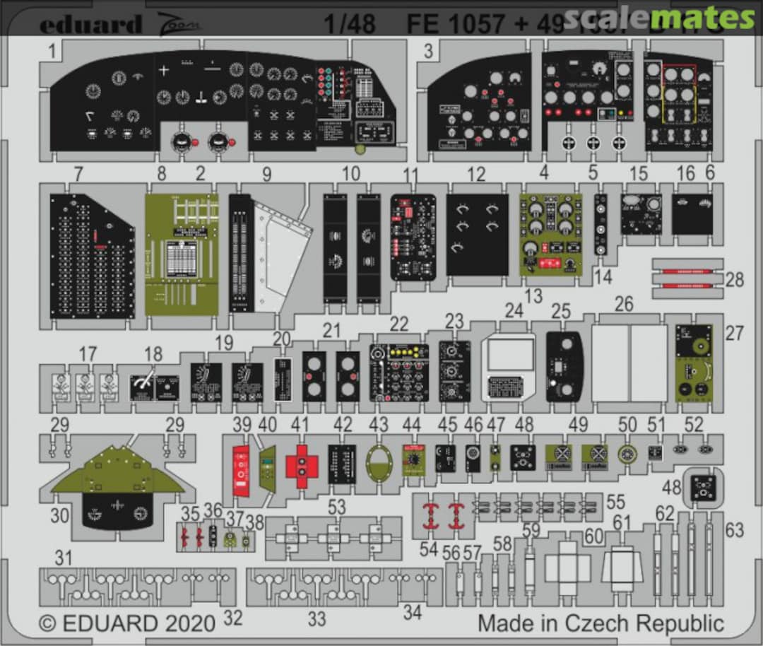 Boxart B-17G FE1057 Eduard