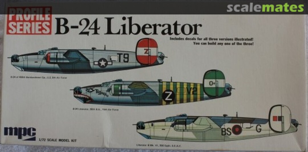 Boxart B-24 Liberator 2-2001-200 MPC Boxart B-24 Liberator 2-2001-200 MPC