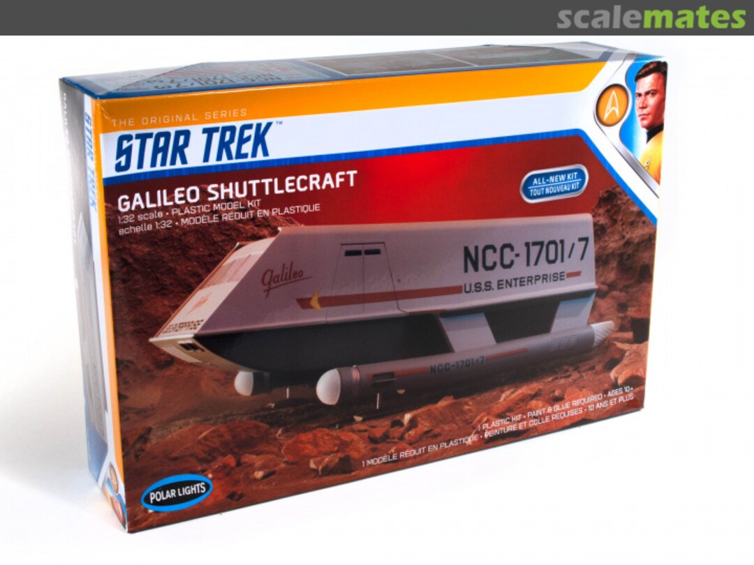 Boxart Galileo Shuttlecraft POL909 Polar Lights