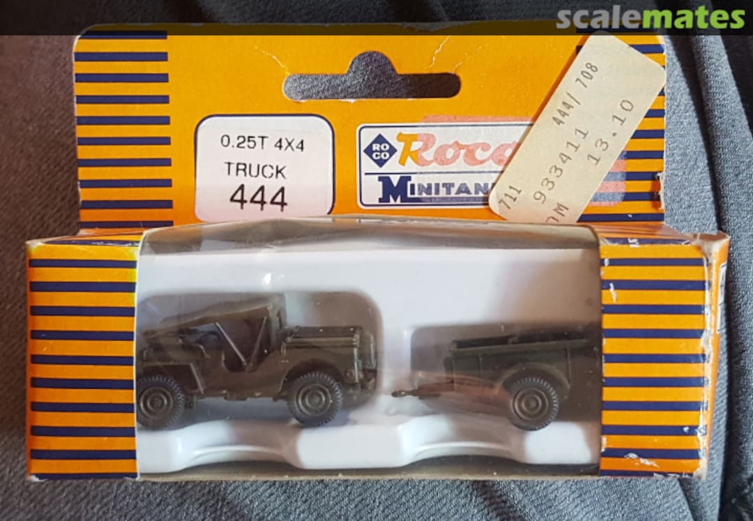 Boxart 0,25T 4x4 Truck 444 Roco Minitanks