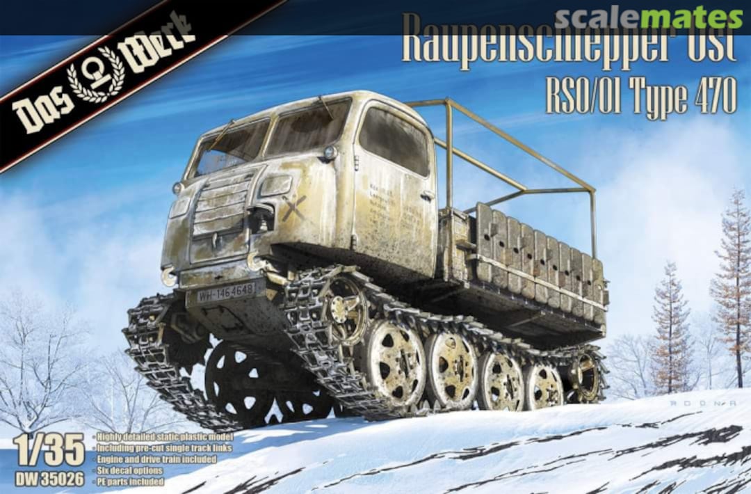 Boxart Raupenschlepper Ost DW35026 Das Werk Boxart Raupenschlepper Ost DW35026 Das Werk