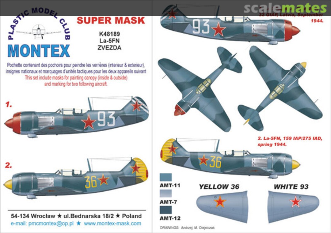 Boxart Lavochkin La-5FN K48189 Montex Boxart Lavochkin La-5FN K48189 Montex