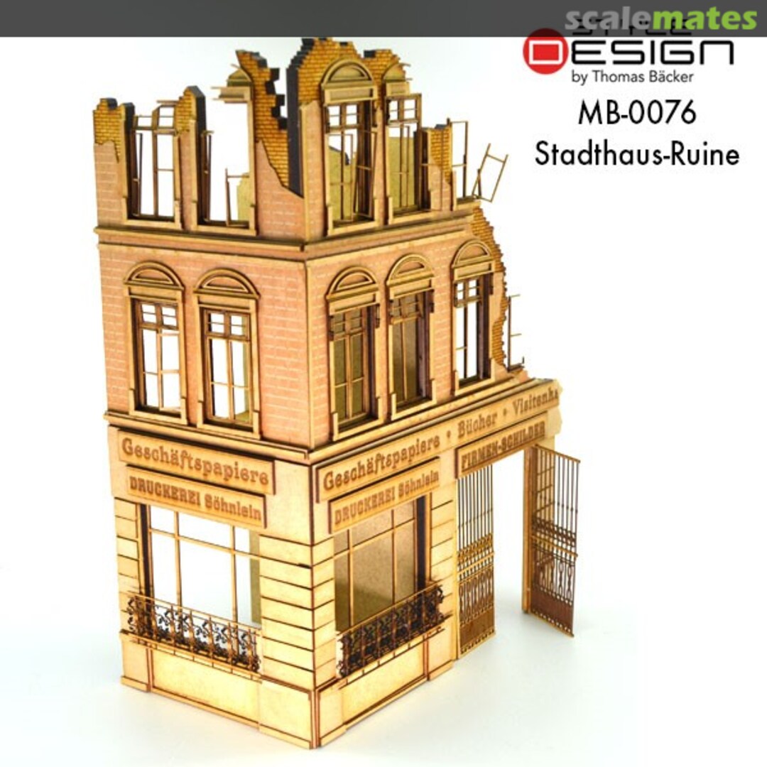 Boxart Stadthaus-Ruine MB-0076 Style Design Boxart Stadthaus-Ruine MB-0076 Style Design