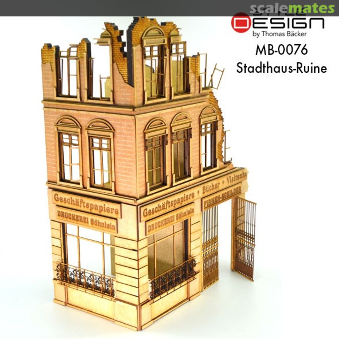 Boxart Stadthaus-Ruine MB-0076 Style Design