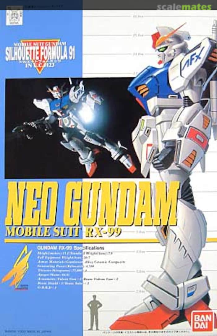 Rx 99 Neo Gundam Bandai 0037045 1992