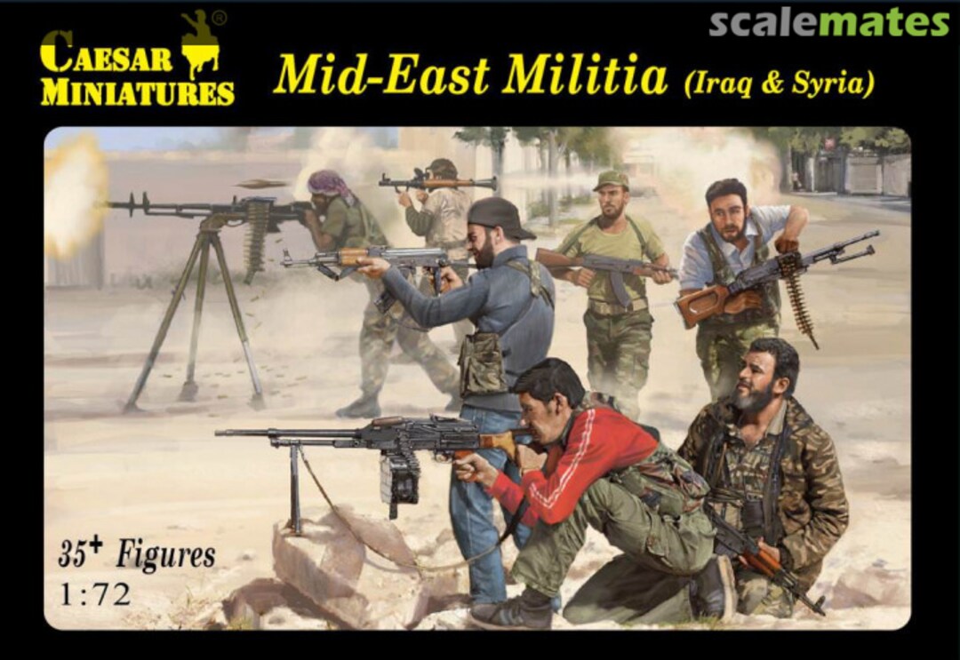 Boxart Mid-East Militia (Iraq & Syria) H101 Caesar Miniatures Boxart Mid-East Militia (Iraq & Syria) H101 Caesar Miniatures