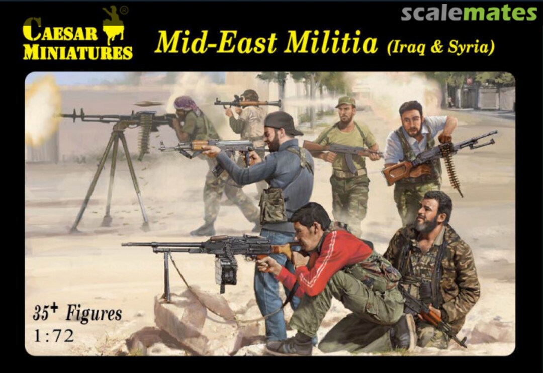 Boxart Mid-East Militia H101 Caesar Miniatures