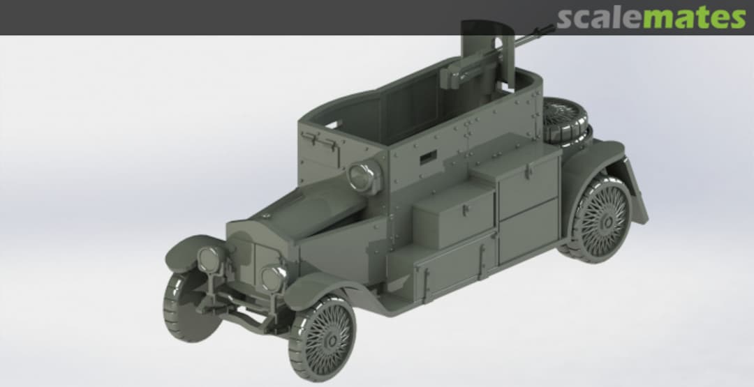 Boxart Minerva Armored Car 72019007 EMP3d