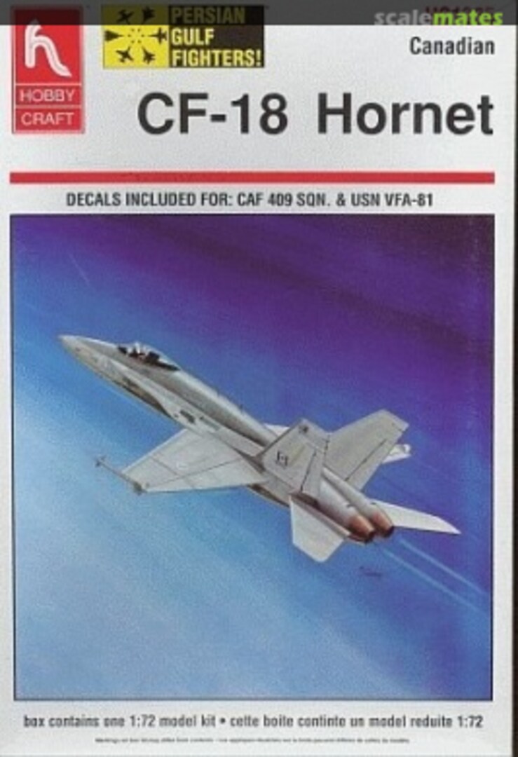 Boxart CF-18 Hornet HC1335 Hobbycraft Boxart CF-18 Hornet HC1335 Hobbycraft