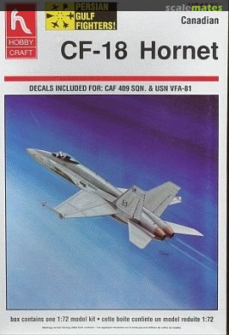 Boxart CF-18 Hornet HC1335 Hobbycraft