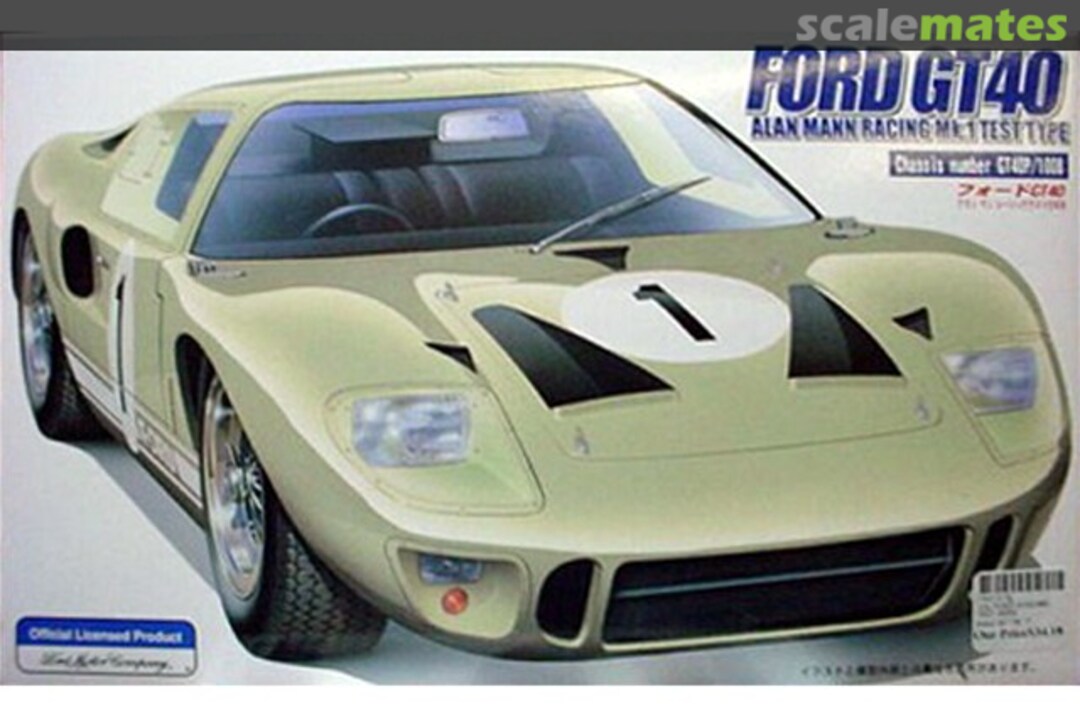 Boxart Ford GT40 Mk.I Test Type 12138 Fujimi