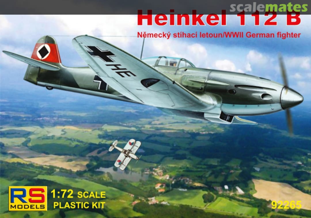 Boxart Heinkel 112 B 92265 RS Models Boxart Heinkel 112 B 92265 RS Models