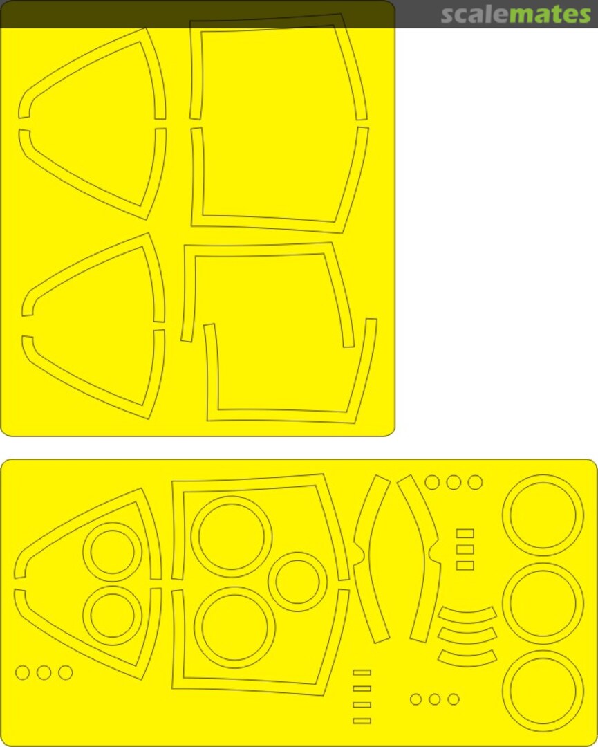 Boxart F-5E Tiger II Paint Mask ADVANCED NWAM0693 New Ware Boxart F-5E Tiger II Paint Mask ADVANCED NWAM0693 New Ware
