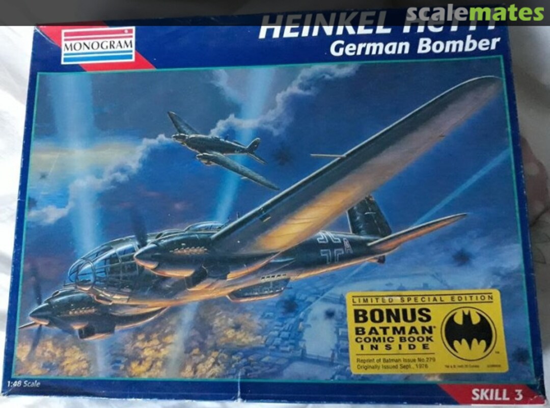 Boxart Heinkel He 111 German Bomber 5509 Monogram Boxart Heinkel He 111 German Bomber 5509 Monogram