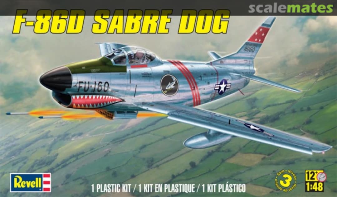 Boxart F-86D Sabre Dog 85-5868 Revell