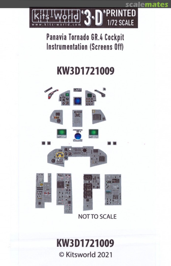 Boxart Panavia Tornado GR.4 KW3D1721009 Kits-World