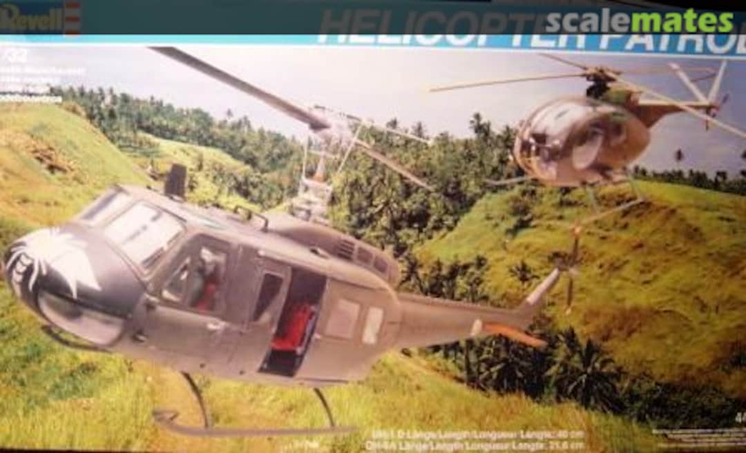 Boxart Helicopter Patrol 4454 Revell Boxart Helicopter Patrol 4454 Revell