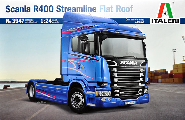 Truck Scania R400 Streamline Flat Roof 3947 Truck ITALERI 1:24 New 2019!!!
