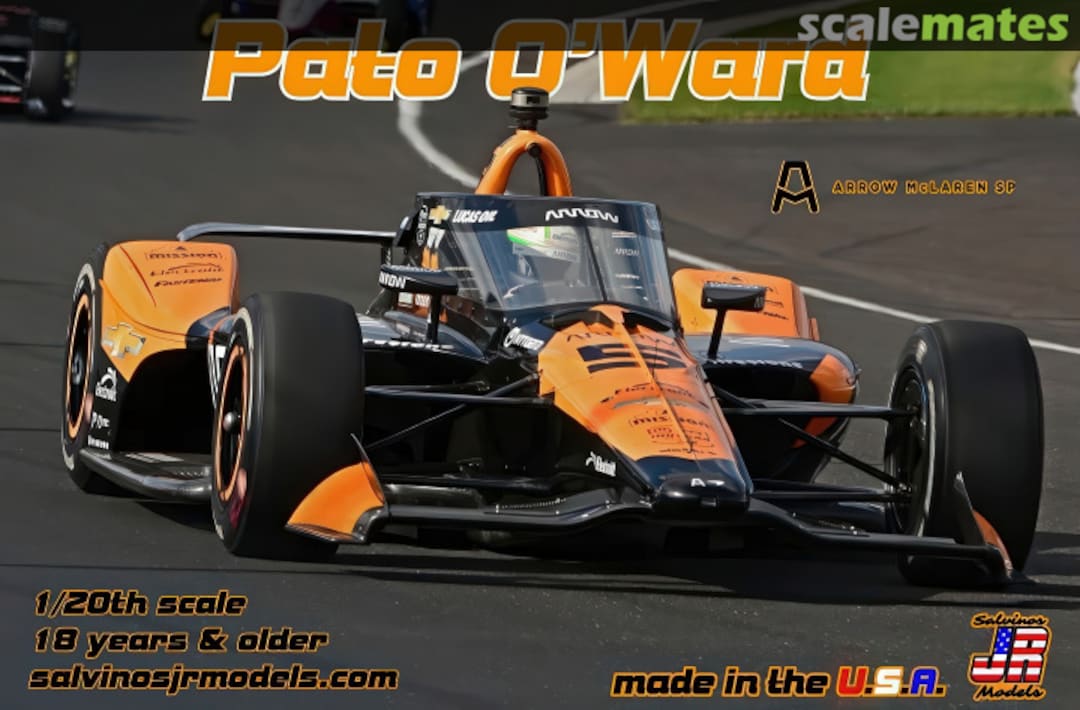 Boxart Pato O'Ward 2024 IndyCar IAM2024POI Salvinos JR Models Boxart Pato O'Ward 2024 IndyCar IAM2024POI Salvinos JR Models