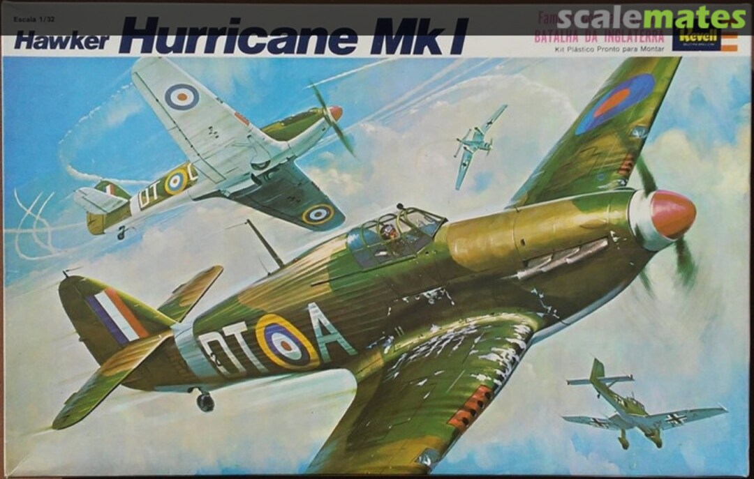 Boxart Hawker Hurricane Mk.I H-217 Revell/Kikoler Boxart Hawker Hurricane Mk.I H-217 Revell/Kikoler