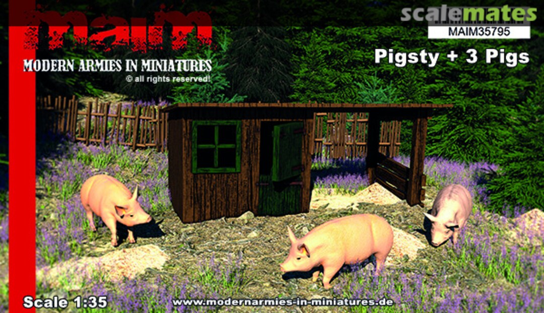 Boxart Schweinestall + Schweine MAIM35795 MAiM Boxart Schweinestall + Schweine MAIM35795 MAiM
