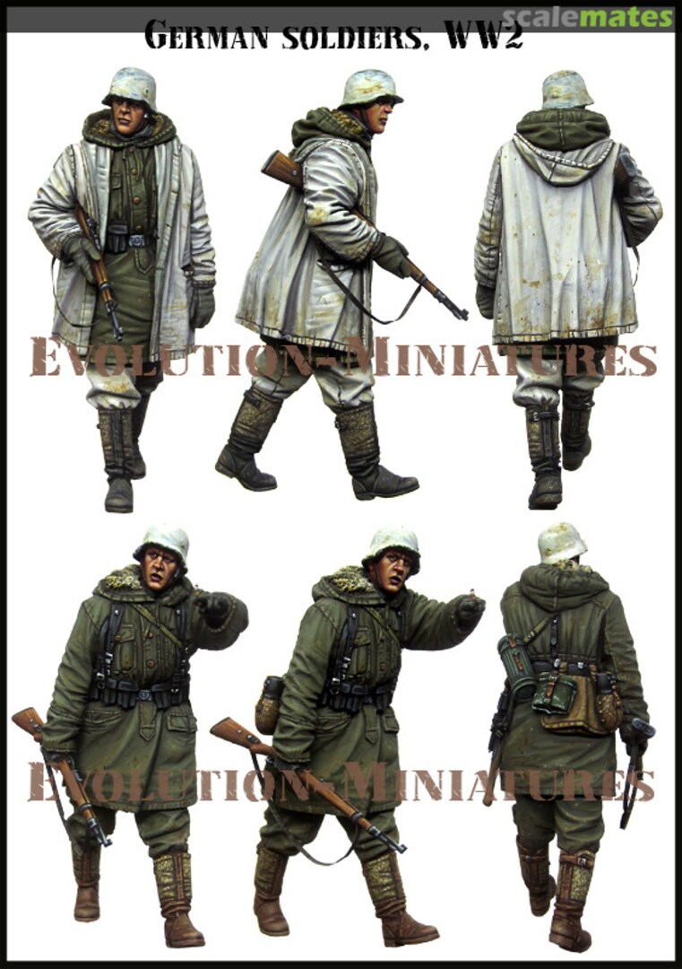 Boxart German Soldiers, WW2 EM-35212 Evolution Miniatures