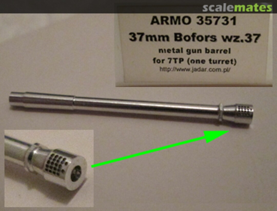 Boxart 37mm Bofors wz.37 35731 Armo Boxart 37mm Bofors wz.37 35731 Armo