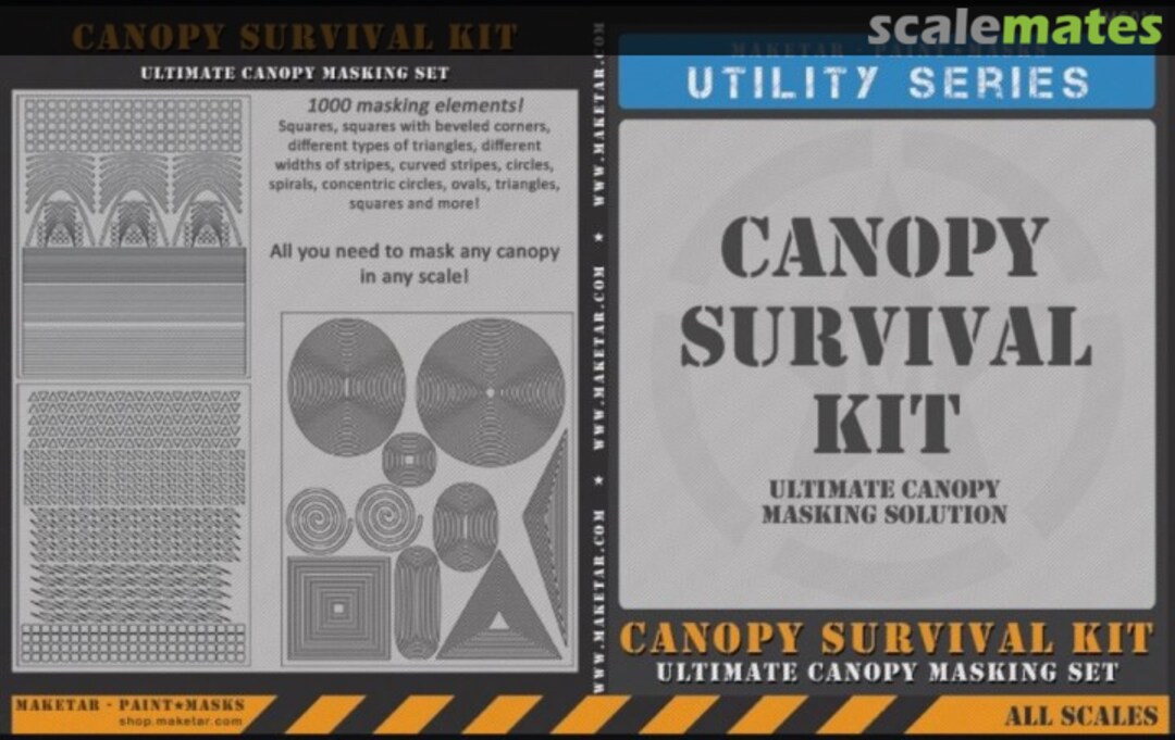 Boxart Canopy Survival Kit MMS014V Maketar Boxart Canopy Survival Kit MMS014V Maketar