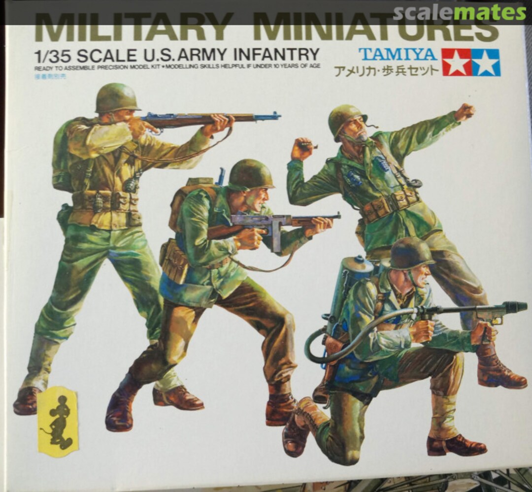 Boxart U.S. Army Infantry 35013 Tamiya Boxart U.S. Army Infantry 35013 Tamiya