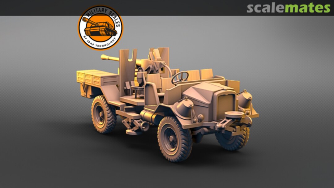Boxart Morris C9/B Bofors truck PMI0130A Military Scales