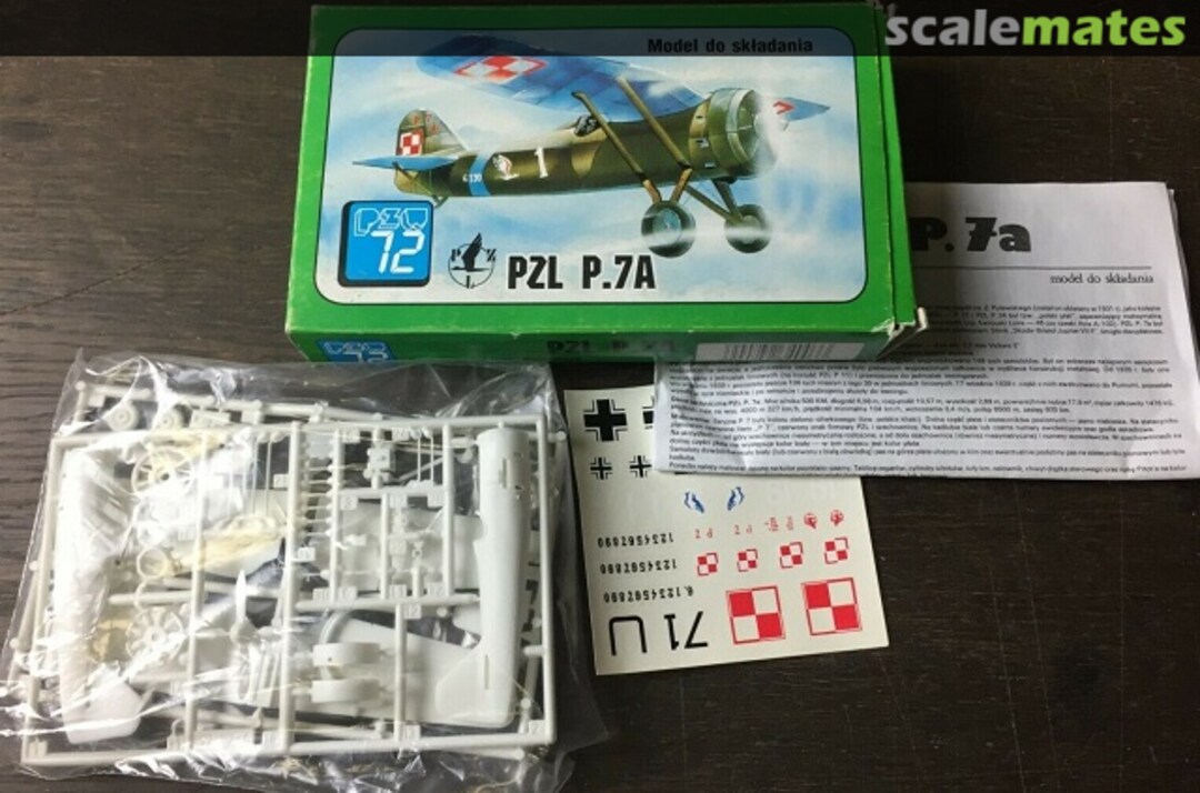 Contents PZL P.7a  PZW