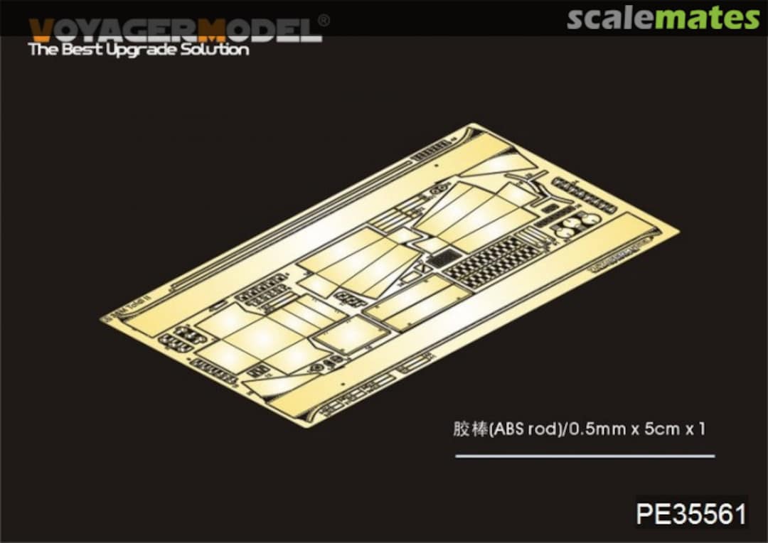 Boxart 38/42M Toldi IIa (k.hk. B40) Photo-etch detail PE35561 Voyager Model