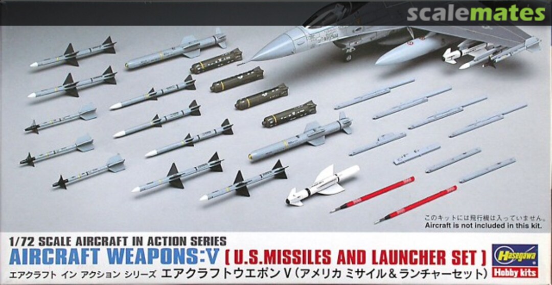 Boxart Aircraft Weapons: V 35009 Hasegawa