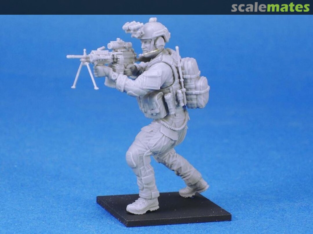 Boxart US NAVY SEAL #2 (Mk.48 MG Gunner) LF3D002 Legend Productions