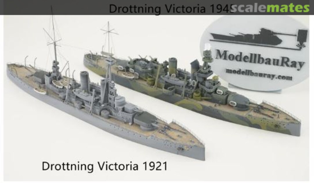 Boxart Drottning Victoria 1945 (Waterline) ModellbauRay Boxart Drottning Victoria 1945 (Waterline) ModellbauRay