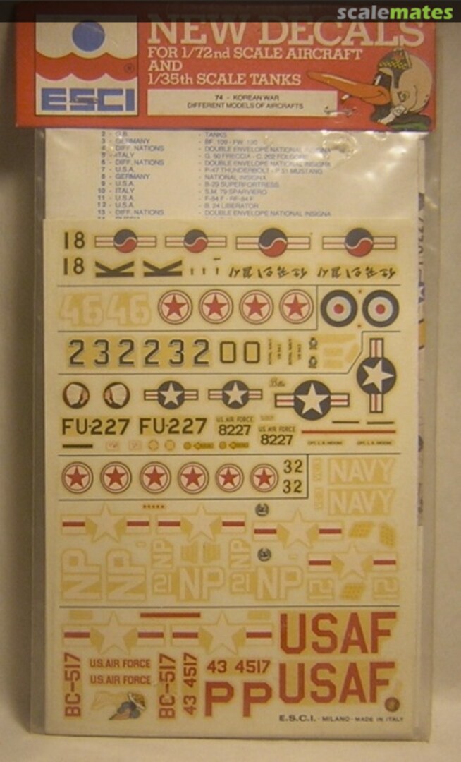 Boxart Korean War 74 ESCI Boxart Korean War 74 ESCI
