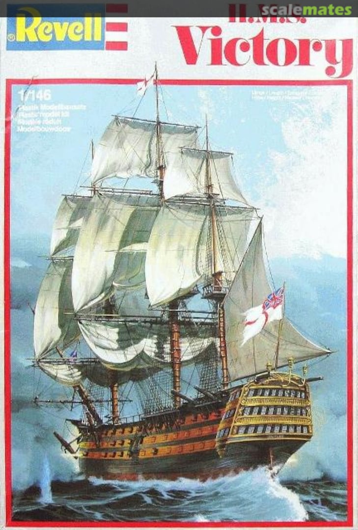 Boxart H.M.S. Victory 5408 Revell Boxart H.M.S. Victory 5408 Revell