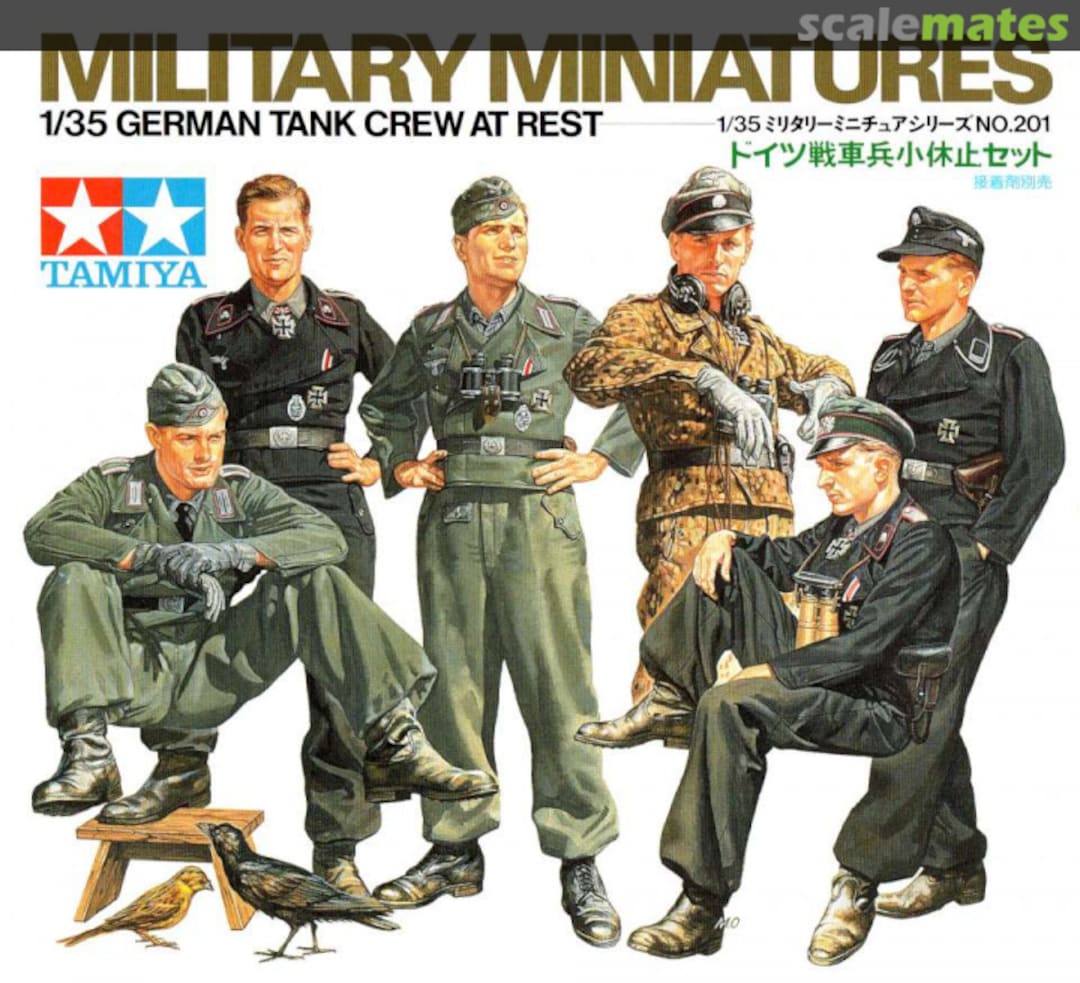Boxart Tank Crew 35201 Tamiya Boxart Tank Crew 35201 Tamiya