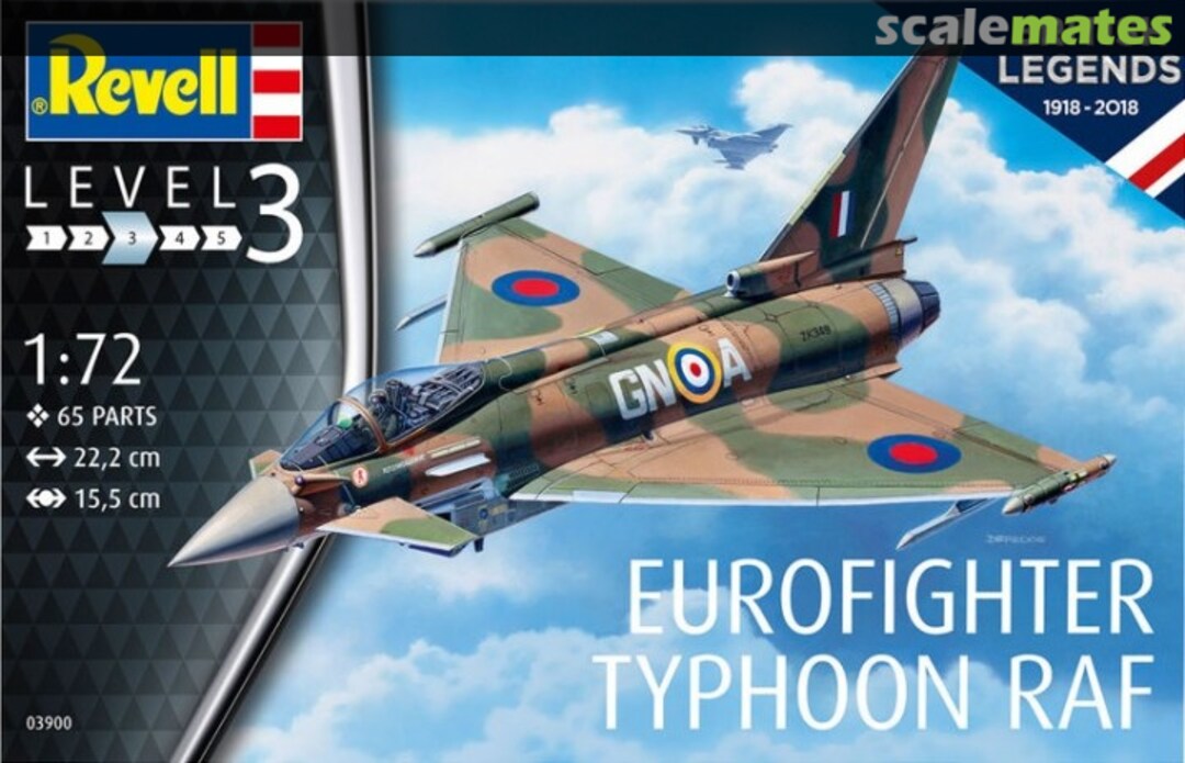 Boxart Eurofighter Typhoon RAF 03900 Revell