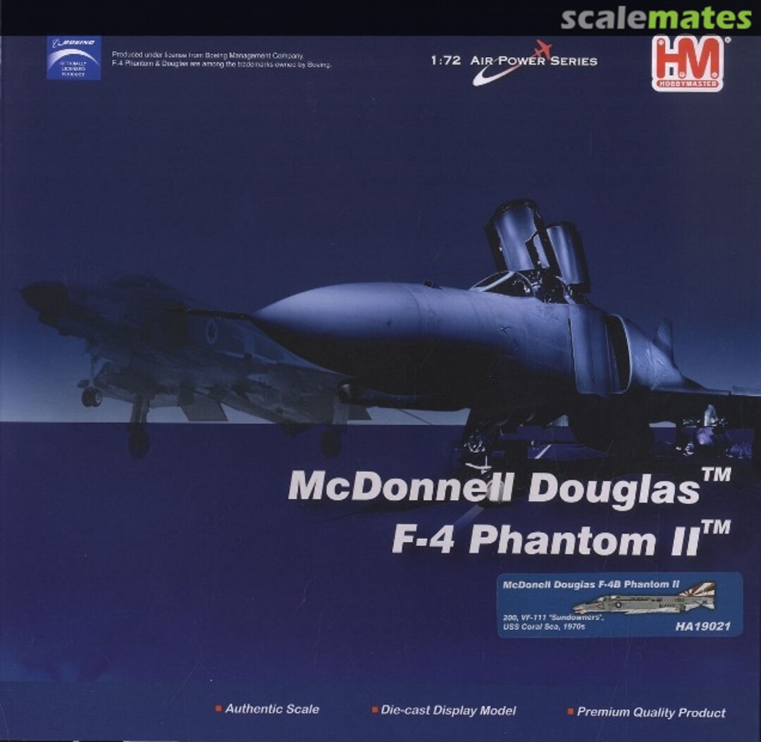 Boxart McDonnell Douglas F-4B HA19021 Hobby Master