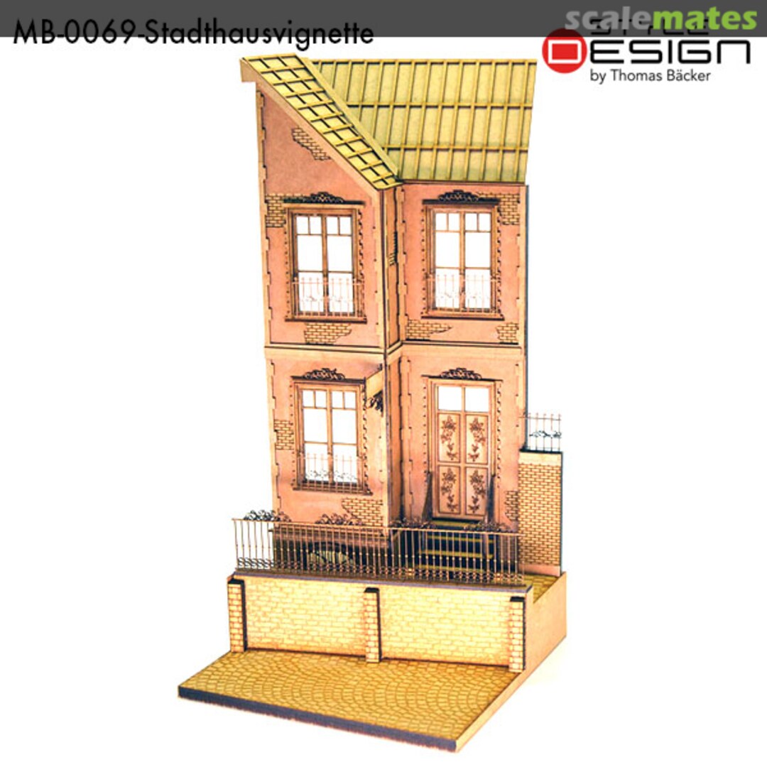 Boxart Stadthaus Vignette 1:35 MB-0069 Style Design Boxart Stadthaus Vignette 1:35 MB-0069 Style Design