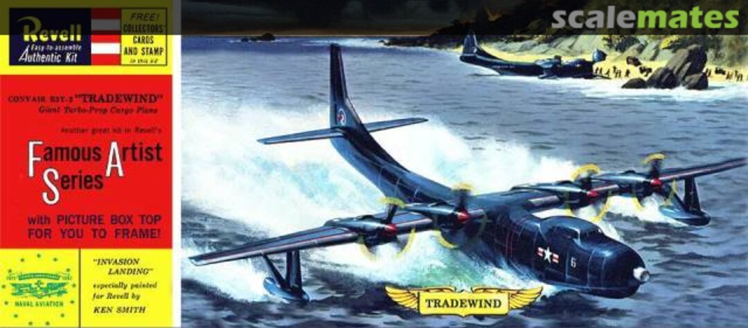 Boxart Convair R3Y-2 Tradewind H-178 Revell Boxart Convair R3Y-2 Tradewind H-178 Revell