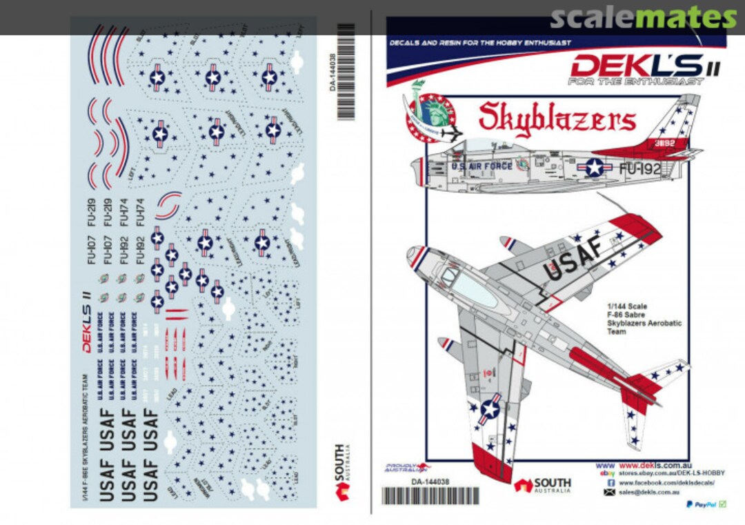 Boxart Skyblazers DA144038 DEKL's Boxart Skyblazers DA144038 DEKL's