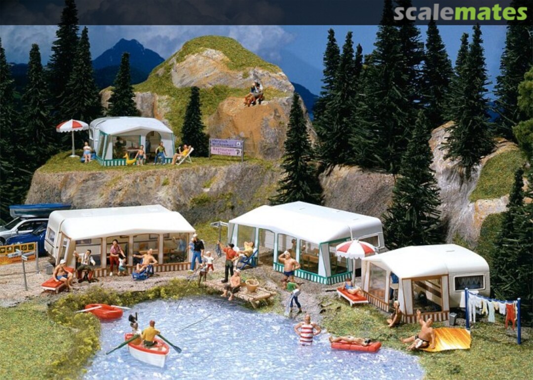 Boxart Set of camping caravans 130503 Faller