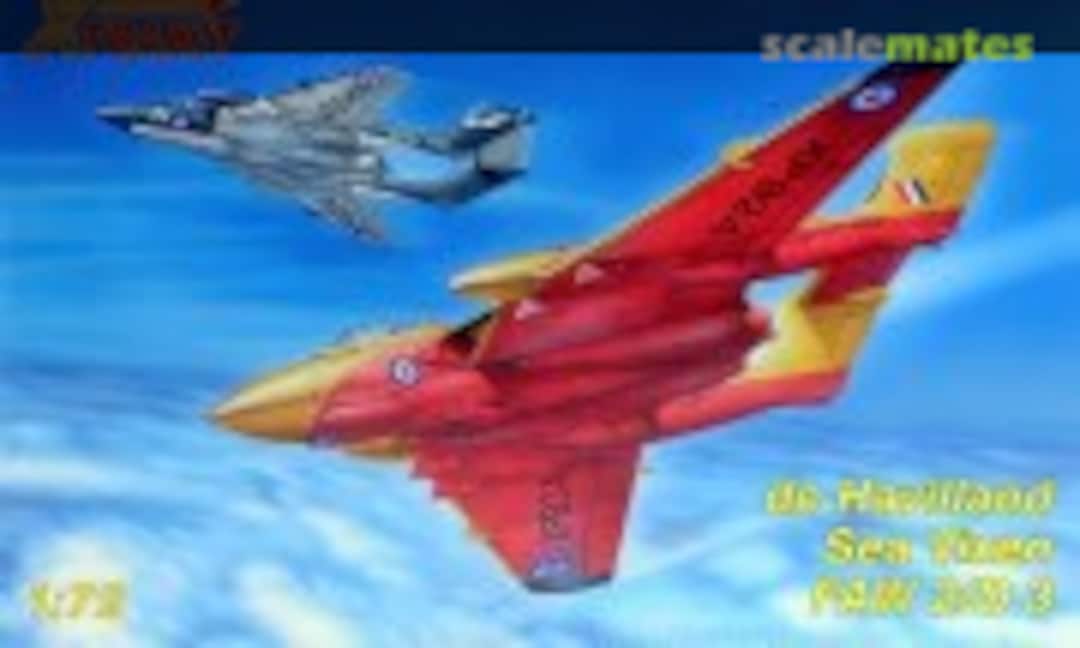 1:72 de Havilland Sea Vixen FAW 2/D 3 (Xtrakit XK72003)