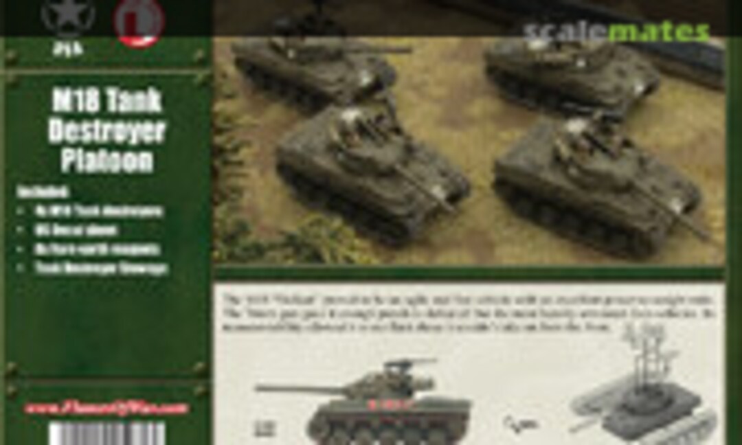 Flames Of War: M18 Hellcat Tank Destroyer Platoon (Flames of War UBX10)