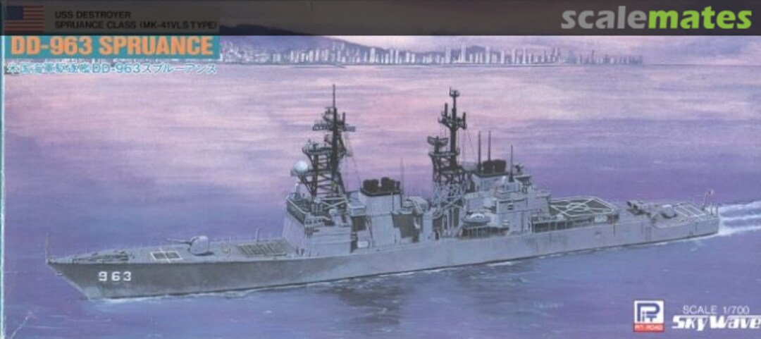 Boxart USS Spruance DD963 M12 Pit-Road Boxart USS Spruance DD963 M12 Pit-Road